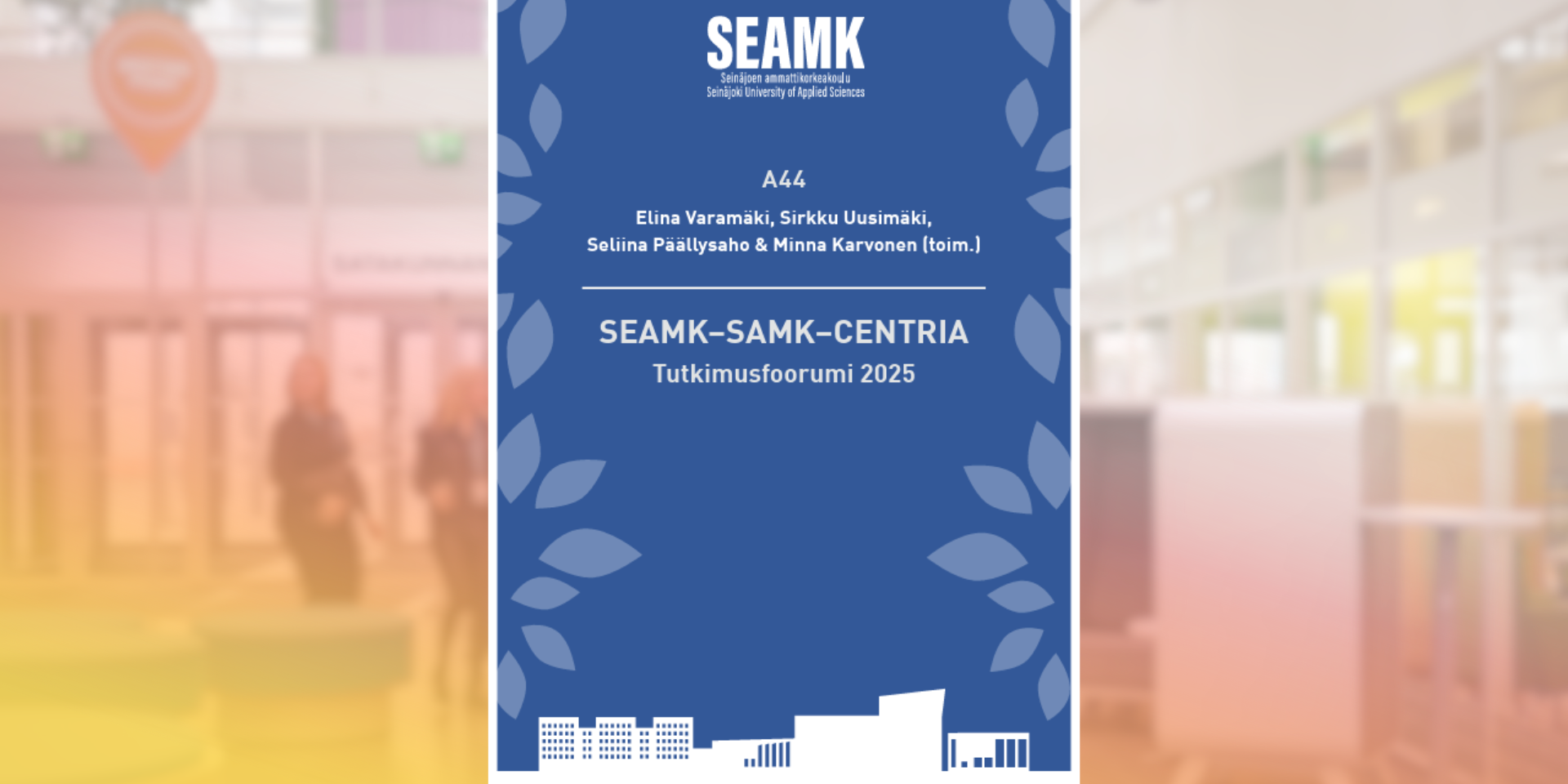 Kopio ITT Teams Tausta (4) Tutkimusfoorumin kokoomajulkaisun kansi. sinisellä taustalla lukee valkoisella Tutkimusfoorumi2025.